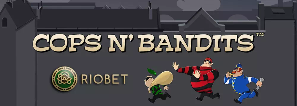 Cops N' Bandits игровой автомат от Playtech в казино Риобет